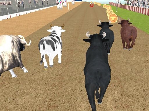 Play Bull Racing Game