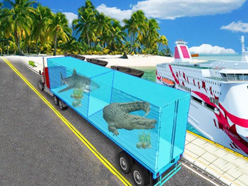 Play Sea Animal Transport Truck Game