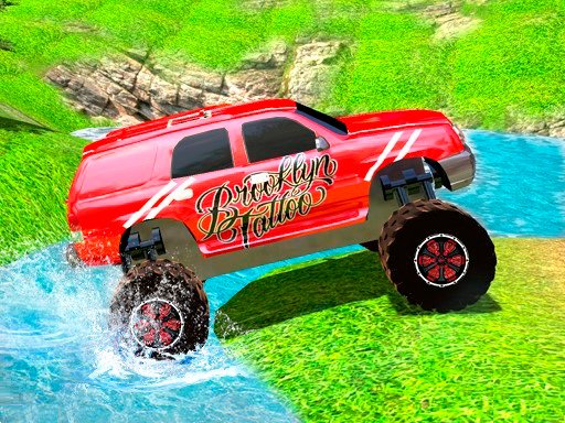 Play Offroad Grand Monster Truck Hill Drive Game