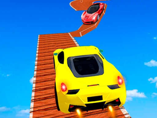 Play Tricky Impossible Tracks Car Stunt Racing Game