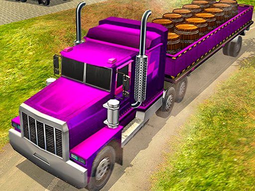 Play City Cargo Trailer Transport Game