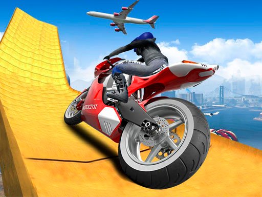 Play Impossible Moto Bike Track Stunts Game