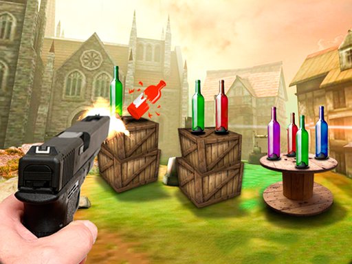 Play Bootle Target Shooting 3D Game