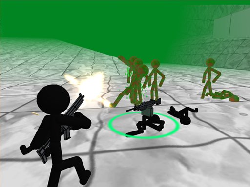 Play Stickman Zombie 3D Game
