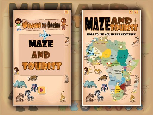 Play Maze And Tourist Game