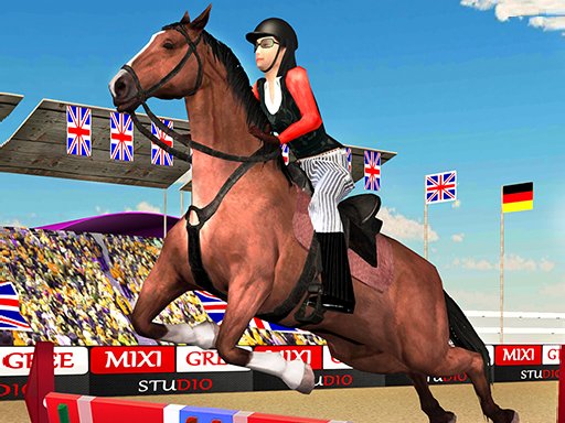 Play Horse Jumping Show 3D Game
