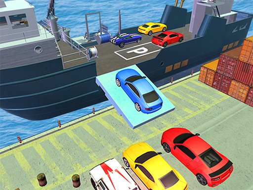 Play Car Transporter Ship Simulator Game