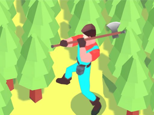 Play Idle Lumberjack 3D Game