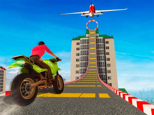 Play Sky Bike Stunt 3D Game