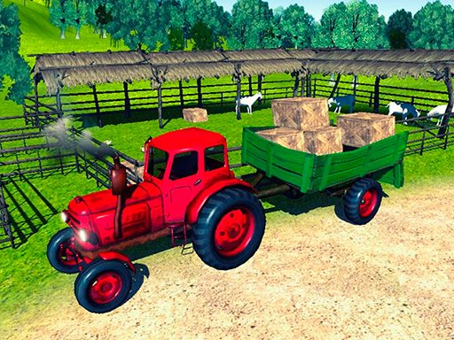 Play Farmer Tractor Cargo Simulation Game