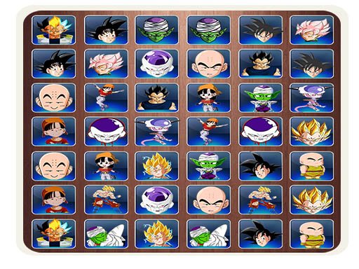 Play Find The Dragon Ball Z Face Game