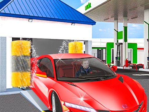 Play Gas Station: Car Parking Game