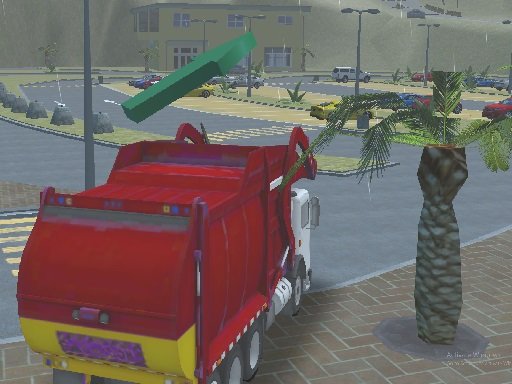 Play Island Clean Truck Garbage Sim Game
