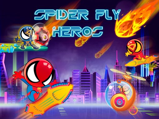 Play Spider Fly Heroes Game