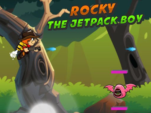 Play Rocky The Jetpack Boy Game