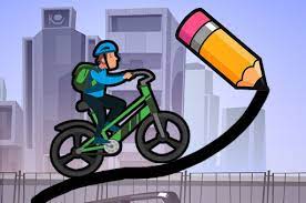 Play Draw The Bike Bridge Game