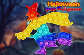 Play Halloween Pop It Jigsaw Game