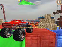 Play Monster Truck Driving Stunt Game Sim Game