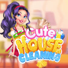 Play Cute House Cleaning Game
