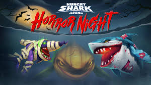 Play HUNGRY SHARK ARENA HORROR NIGHT Game