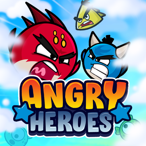 Play Angry Heroes Hidden Stars Game