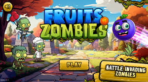 Play Fruits vs Zombies Game