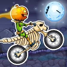 Play Moto X3M 6: Spooky Land Game