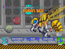 Play Toy Jurassic Robot Bee Game